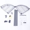 4Tier Wire Shelving Rack Metal Storage Shelf Unit For Laundry Bathroom Kitchen Pantry Closet