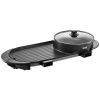 Hot Pot With Grill 2200W 2-in-1 Electric Smokeless Grill Hot Pot For 1-6 People