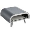 12' Outdoor Pizza Oven Portable Gas Oven Iron Spray  For Camping