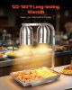 Commercial Food Heat Lamp With 500W Bulbs For Food Restaurant Kitchen Buffet