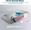 30 Inch Kitchen Under Cabinet Range Hood 500 CFM Stainless Steel 3-Speed