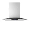 30 Inch Wall Mounted Range Hood 700CFM Tempered Glass Touch Panel Control Vented LEDs