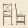 2 Pcs Dining Chair - Only Chairs