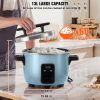 Commercial Rice Cooker 60-Cup Non-Stick Pot 13L 24H Keep Warm Restaurant