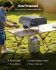 12' Outdoor Pizza Oven Portable Gas Oven Iron Spray  For Camping