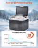 12 Volt Car Refrigerator Portable Freezer 31.7QT Electric Cooler For Camping