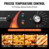 Commercial Electric Deep Fryer Countertop Deep Fryer 1750W 12Qt / 11.5L