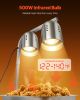 Commercial Food Heat Lamp With 500W Bulbs For Food Restaurant Kitchen Buffet