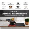 Built-in Electric Cooktop Radiant Ceramic Cooktop 4 Burners 30.3x20.5 Inch