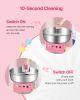 Commercial Cotton Candy Machine Sugar Floss Maker 1000W For Party Home Pink