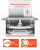 6 In Electric Pizza Dough Press Machine Pizza Pastry Sheeter Stainless Steel