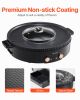 Hot Pot With Grill 1800W 2-in-1 Electric Smokeless Grill Hot Pot For 2-8 People