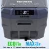 Portable Car Refrigerator Freezer Compressor 32 L Dual Zone For Car Home
