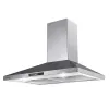 30 Inch Range Hood Wall Mounted 450 CFM Touch Panel Kitchen Stainless Steel Vented