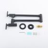 Pot Filler Faucet Wall Mount Matte Black
