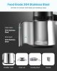 6L Water Distiller Home Countertop Purifier Machine 900W Stainless Steel Glass