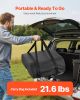 12' Outdoor Pizza Oven Portable Gas Oven Iron Spray  For Camping