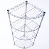 4Tier Wire Shelving Rack Metal Storage Shelf Unit For Laundry Bathroom Kitchen Pantry Closet
