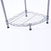 4Tier Wire Shelving Rack Metal Storage Shelf Unit For Laundry Bathroom Kitchen Pantry Closet