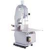 Commercial Electric Meat Bandsaw, 1500W Stainless Steel Countertop Bone Sawing Machine, Workbeach 19.3" x 15", 0.16-7.9 Inch Cutting Thickness