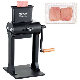 Commercial Meat Tenderizer, Heavy Duty Stainless Steel Meat Tenderizer Machine, Quick and Easy Manual Operation Kitchen Tool, 5.8" Feed Port for Beef