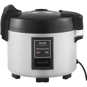 Commercial Rice Cooker, 45-Cup Rice Cooker, 9.51 Qt / 9 Liter Large Rice Cooker and Warmer with Nonstick Inner Pot, Fast Cooking and 12-Hour Keep Warm