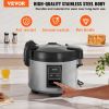 Commercial Rice Cooker, 45-Cup Rice Cooker, 9.51 Qt / 9 Liter Large Rice Cooker and Warmer with Nonstick Inner Pot, Fast Cooking and 12-Hour Keep Warm