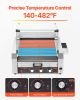 Hot Dog Roller, 30 Hot Dog 11 Rollers, Stainless Steel Sausage Grill Cooker, 1950W Hot Dog Machine with Bun Warmer, Cover, 3 Temp Control