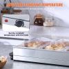 Electric Buffet Server & Food Warmer, 25.6" x 15" Portable Stainless Steel Chafing Dish Set with Temp Control & Oven-Safe Pan, Perfect for Catering