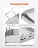 Stainless Steel Griddle, 17x13 inch Universal Flat Top Rectangular Plate, Gas Grill Griddle for BBQ Grill, Teppanyaki