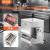 Manual Meat Mixer, 15L Tilt Tank Meat Processing Equipment(Mixing Max 15LBS for Meat), Stainless Steel Meat Mixer