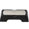 Diamond Double-sided Sharpening Stone 400#/1000# with Coarse And Fine Grit And Non-slip Base - Suitable for Kitchen Knives, Chisels, Axes