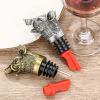 Wild Boar Head Wine Pourer - Vacuum Sealing, Wine Spout, Stopper For Cocktails, Whiskey, Wine Bottles, Perfect Gift For Any Occasion