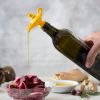 Oil Pourer And Stopper, Wine Pouring Device,Silicone Oil Pour Spout For Olive Oil, Aladdin Lamp Design Oil Dispenser Bottle Stopper