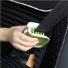 U-Shaped Cleaning Brush,Multi-Purpose Car Seat Belt Cleaning Brush Double-Sided U-Shaped Folding Interior Seat Belt Cleaning Tool