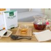200 PCS Tea Filter Bags,Disposable Tea Infuser Drawstring Loose Leaf Tea With Natural Unbleached Paper And Free Clip