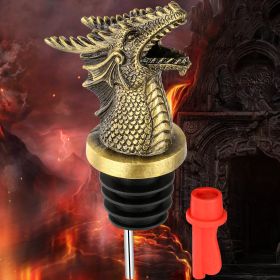 Dual Function Faucet Dispenser, Wine Stopper, Bottle Stopper, Interesting Faucet Dispenser For Cocktails And Whiskey Bottles, Kitchen Accessories (Option: Bronze DJQ1101)