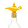 Oil Pourer And Stopper, Wine Pouring Device,Silicone Oil Pour Spout For Olive Oil, Aladdin Lamp Design Oil Dispenser Bottle Stopper