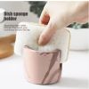 Diatom Mud Sponge Rack Kitchen & Bathroom Sink Caddy For Sponges Scrubbers